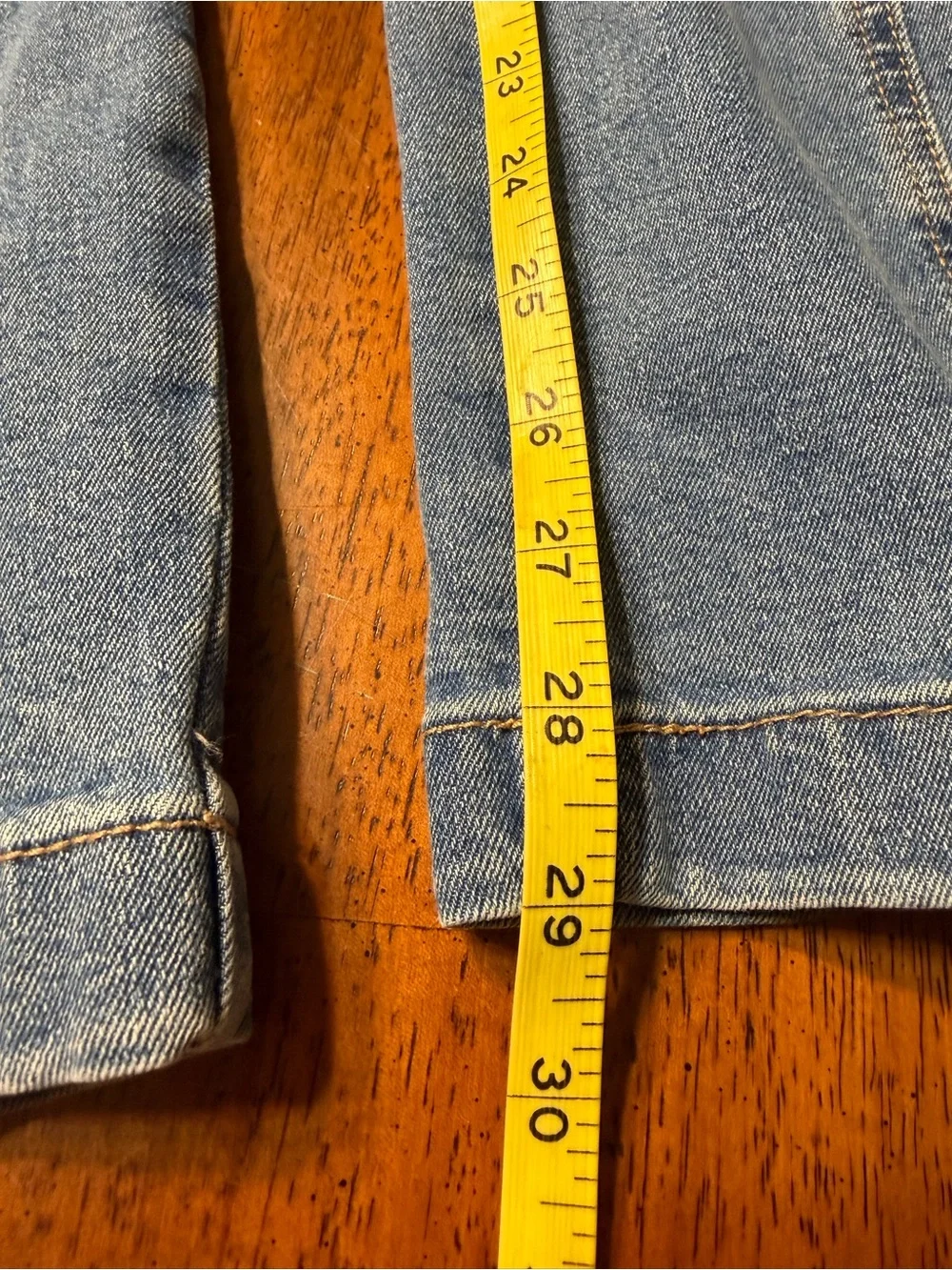 Madden NYC women’s cargo stretch high rise skater jeans size large 28” waist - Picture 12 of 16